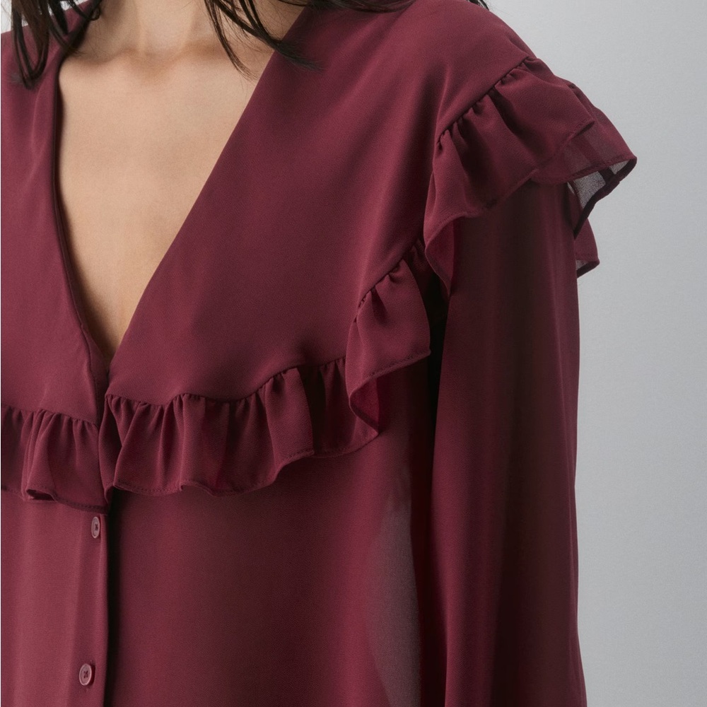 WILFRED Ruffle Blouse - Picture 3 of 7